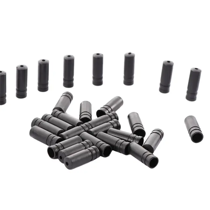 50pcs VTT vélo de route engrenages de frein de vélo embouts de câble extérieur embouts sertissages d