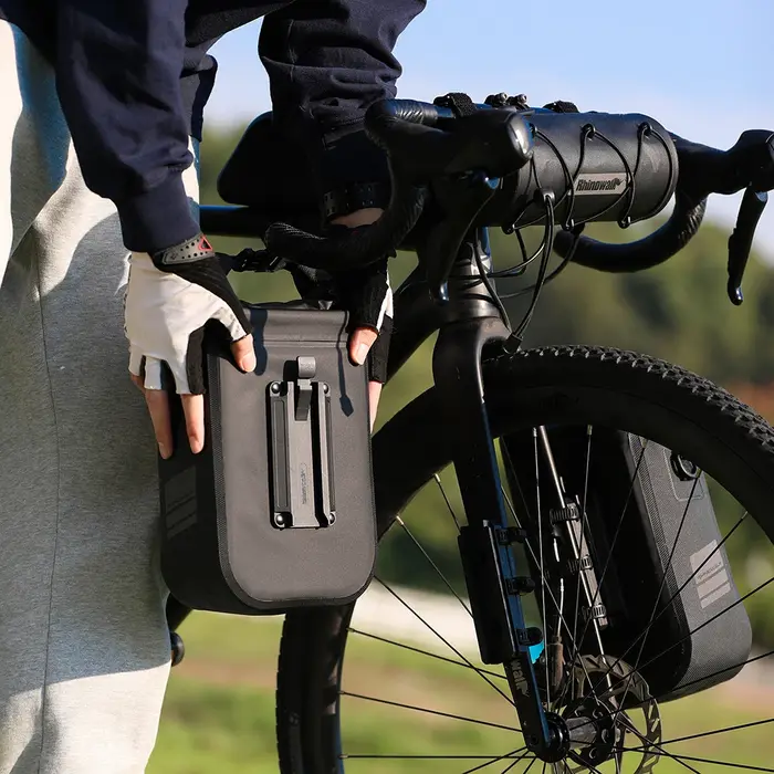 Bal inowalk-Sac de vélo étanche pour fourche à dégagement rapide, sacoche avant pour scooter électrique, accessoires de vélo, 4-6L
