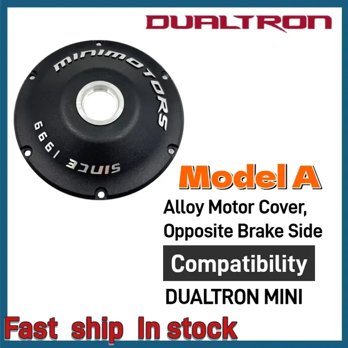Cache-moteur en alliage d'origine pour trottinette électrique MINIMOTORS Dualtron Mini – Pièces durables pour l'entretien et la réparation de trottinettes