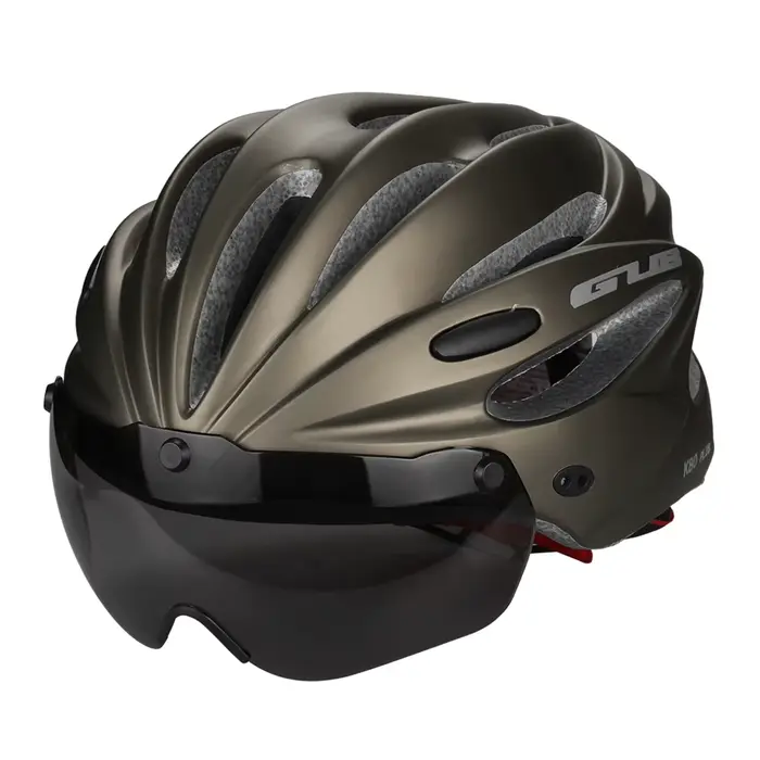 Casque de vélo GUB avec lunettes magnétiques coupe-vent