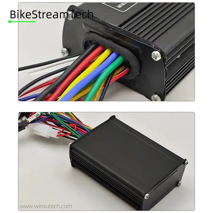 Kit contrôleur moteur sans balais 500W 25A avec écran LCD S866 pour vélo électrique et scooter électrique multi-tension haute performance
