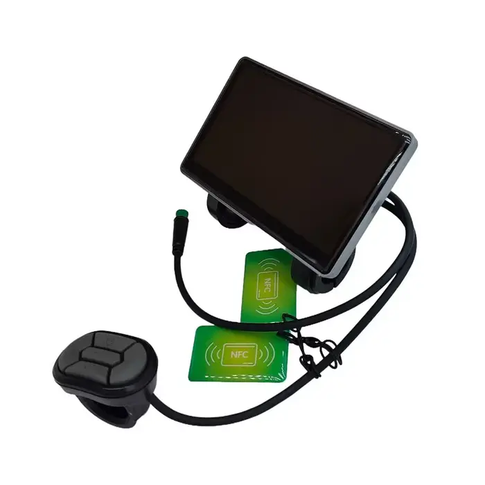 OUXI V8 vélo électrique V5.0-US Version NFC écran LCD Version améliorée 50 km/h tableau de bord remp