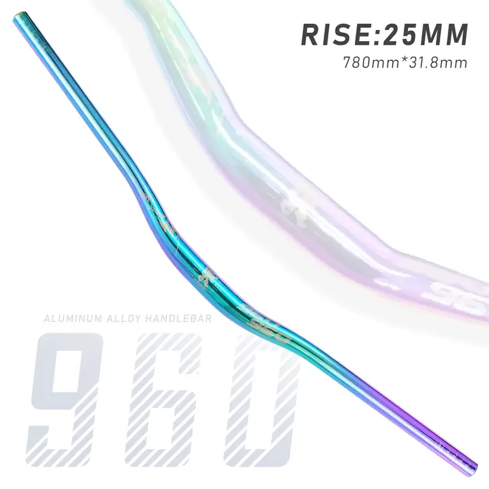 Guidon de vélo de montagne KRSEC31.8MM en alliage d'aluminium