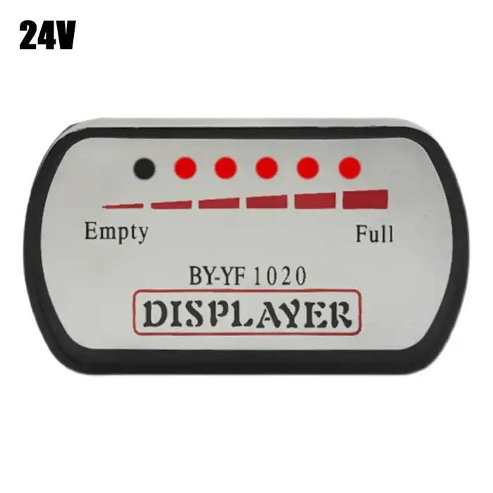 Voltmètre affichage de puissance indicateur de capacité de batterie testeur pour motos électriques Scooter e-bike 36V48V60V72V universel