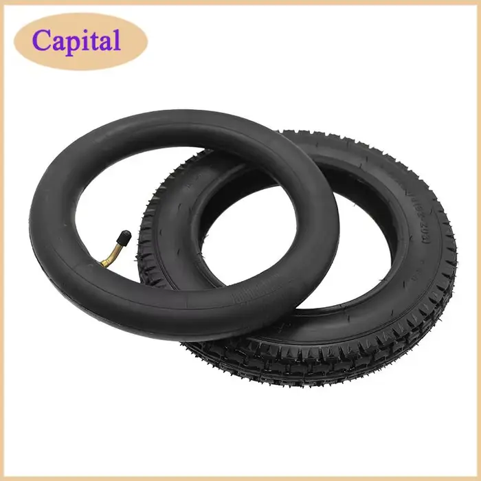 Pneu extérieur gonflable de 12 pouces 12 1/2x2 1/4 62-203 pour de nombreux scooters électriques à gaz e-bike