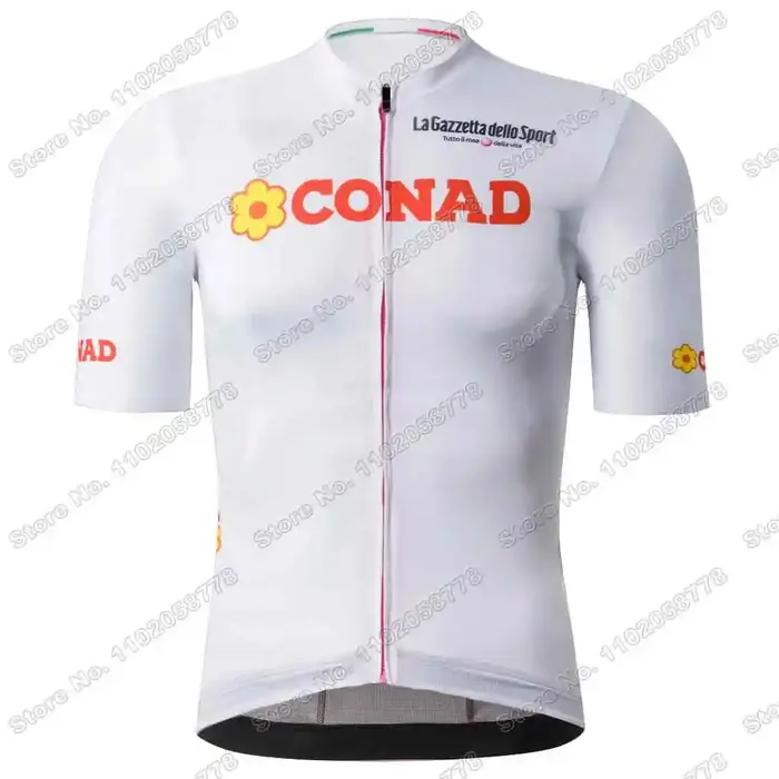 Maillot de Cyclisme manches courtes Italie Tour d'Italie 2026 Rose