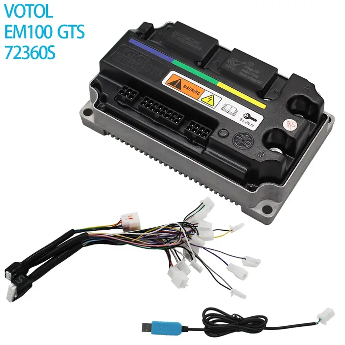 VOTOL-Contrôleur CC sans balais, moteur QS, moteur de moto électrique, scooter intelligent CED, EM10