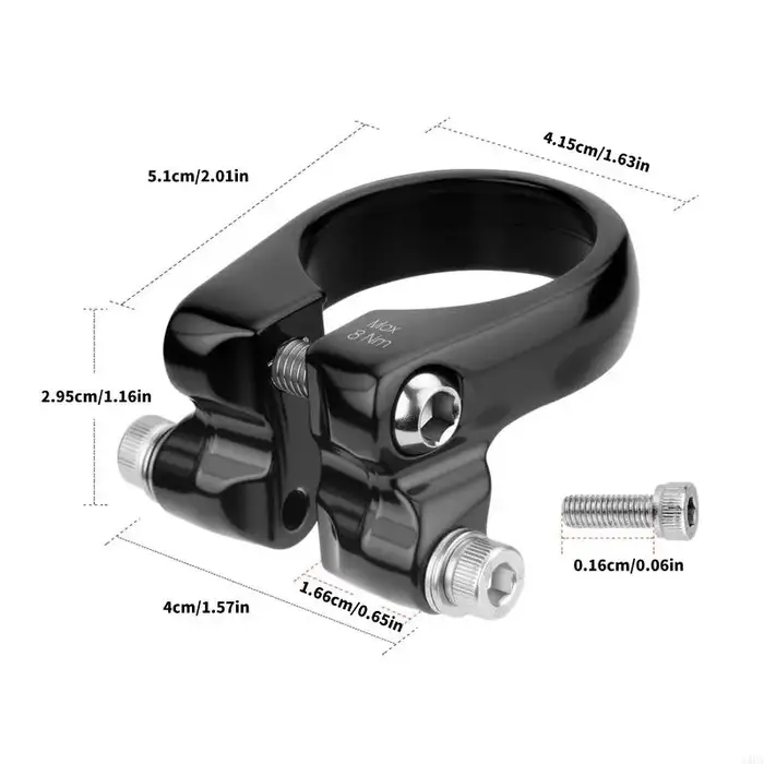 Adaptateur universel support tige selle vélo