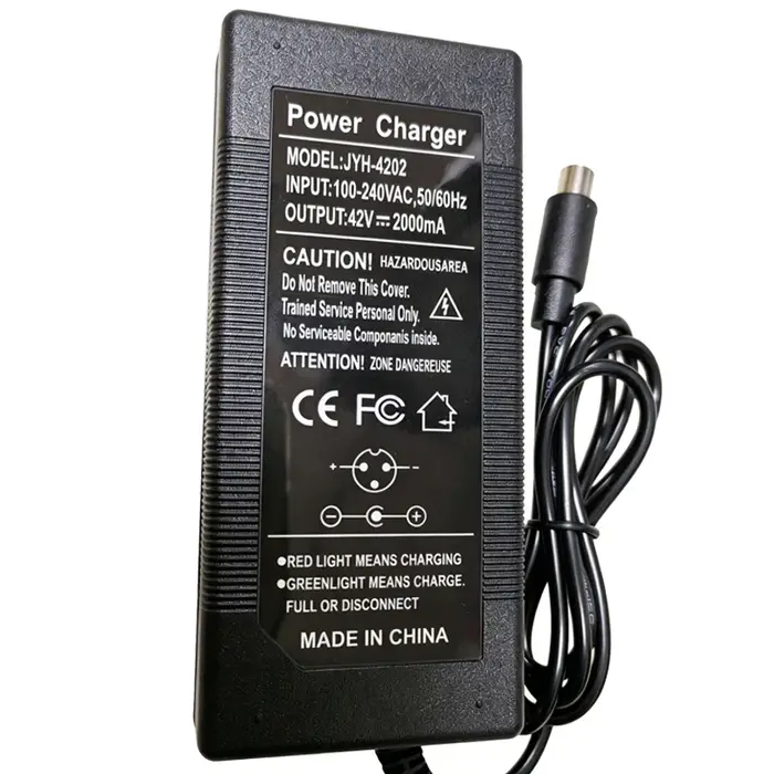 Chargeur de batterie pour Scooter électrique, AC 110V-220V, DC42V 2A, pour Xiaomi M365, Hoverboard a