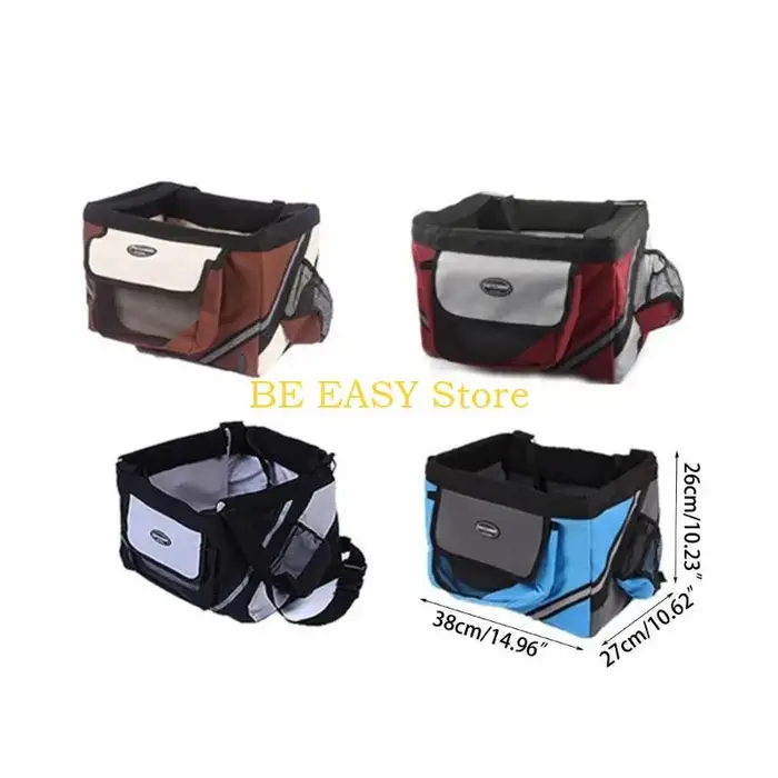 E28F – porte-vélo pour animaux compagnie, panier vélo pour chien chat, panier