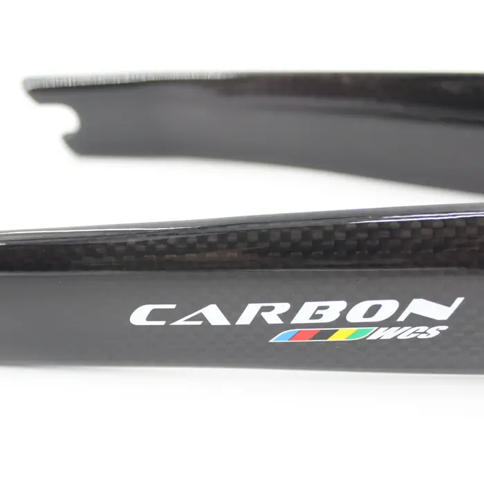 Fourche avant entièrement en fibre de carbone 3K pour vélo de route
