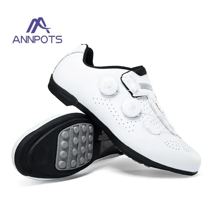Hommes auto-verrouillage vitesse vélo vtt baskets course vélo chaussures crampons Spd chaussures de