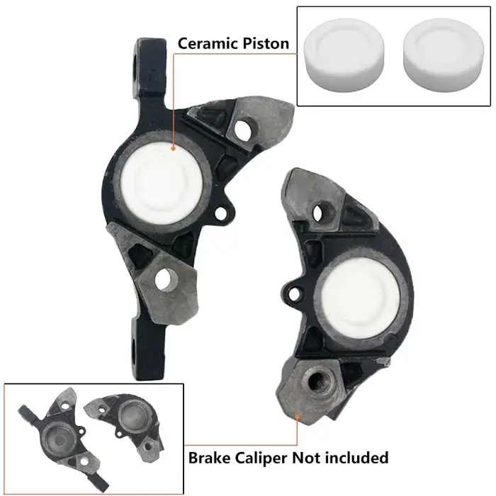 HEPPE – étrier de frein hydraulique de vélo, Piston en céramique de vtt, de vélo de route, Piston de