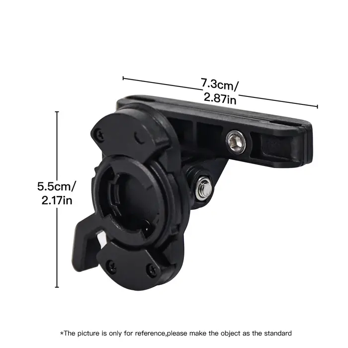Pour Garmin Varia RCT715 siège de vélo feu arrière support Radar GoPro adaptateur en plastique tige de selle
