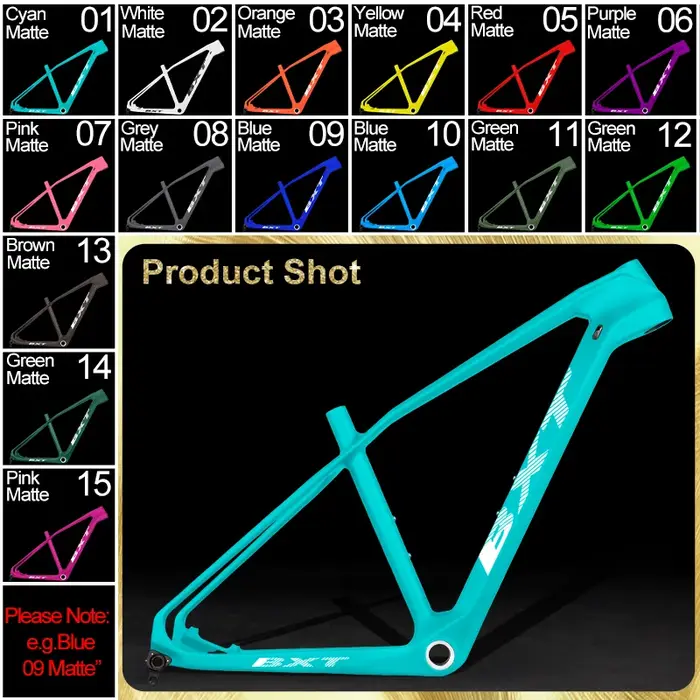 BXT Cadre VTT entièrement en carbone 27