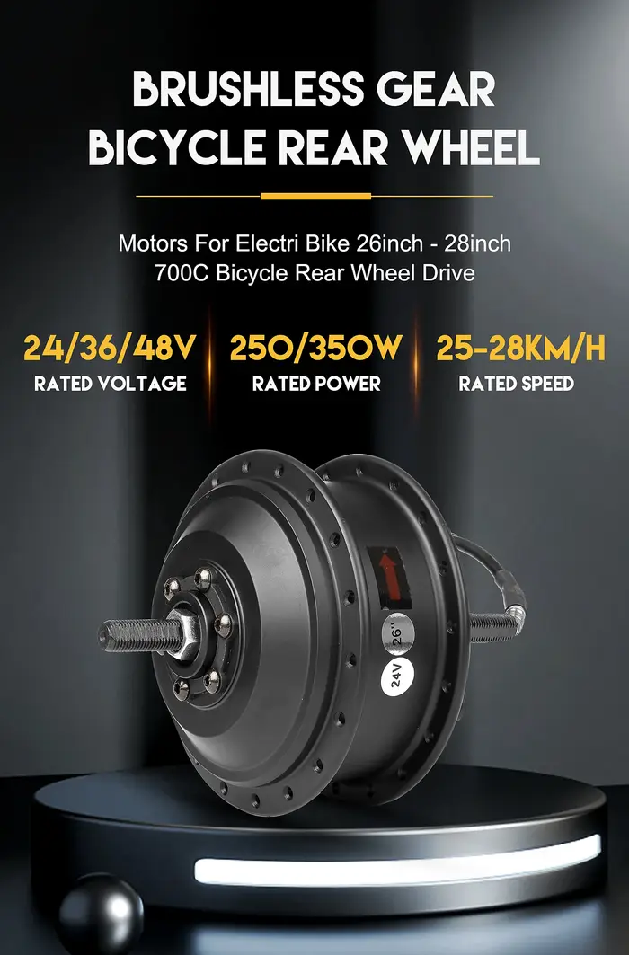 Kit de conversion de vélo électrique avec moteur à moyeu