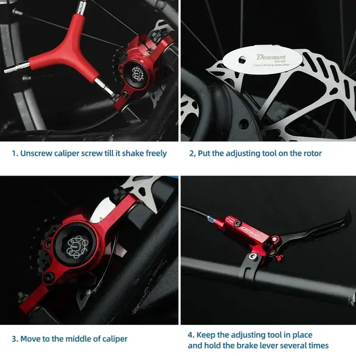 Outil de centrage du Rotor de frein à disque de vélo, outil de réglage de l'étrier de frein à disque