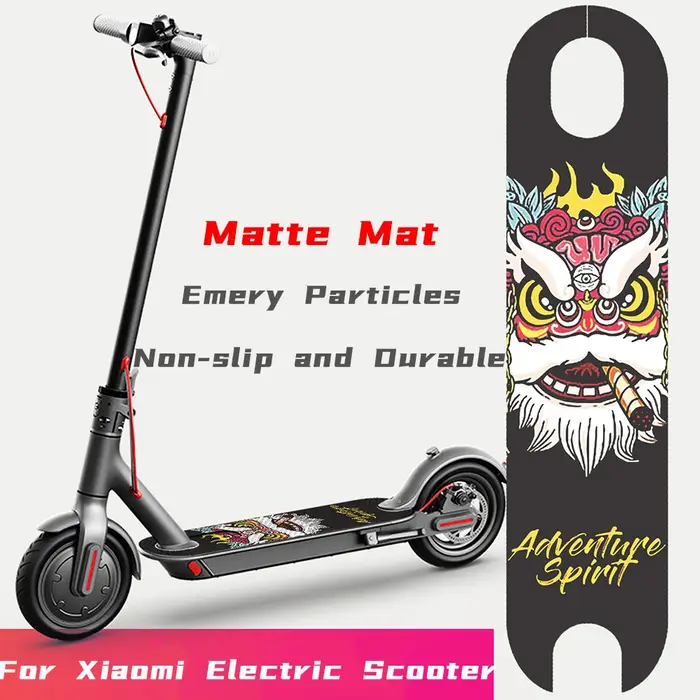 Autocollant antidérapant en papier de verre pour trottinette électrique Xiaomi Jia M365