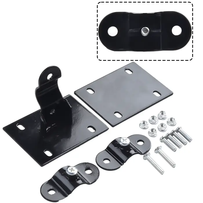 1 ensemble de supports de panier de vélo pour vélo pliant