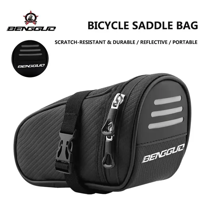 Sac de selle de vélo étanche Portable 1L