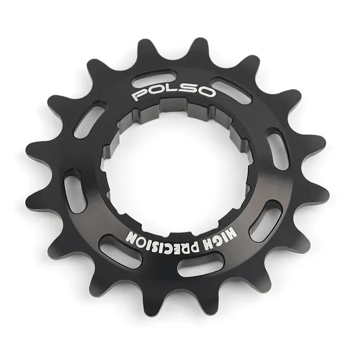 POLSO BCR01 pignon de course BMX en alliage d'aluminium 16T 18T Cog pièces de vélo à vitesse unique