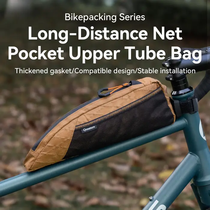 Qunature Bikepacking – Lot de 2 sacs de cadre de vélo