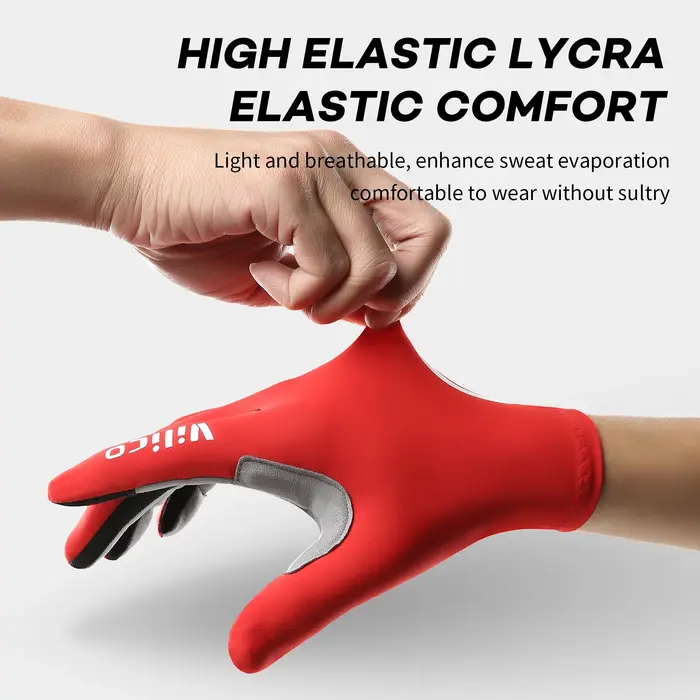 VILICO-Gants de Cyclisme Professionnels en Plein Air, avec Écran Tactile Sensible, Absorption des Chocs, Antidérapants, Résistants à l'Usure