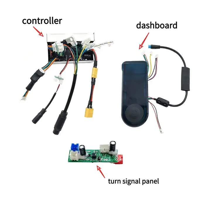 Ensemble contrôleur et tableau de bord pour trottinette électrique, pour 10 pouces Pure Advance/Air3