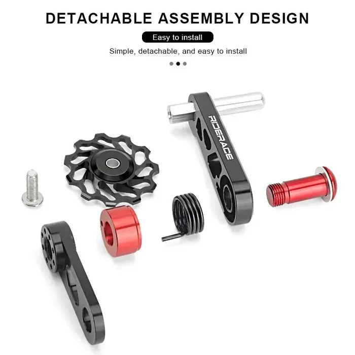 RIDERACE stabilisateur de chaîne de vélo Guide