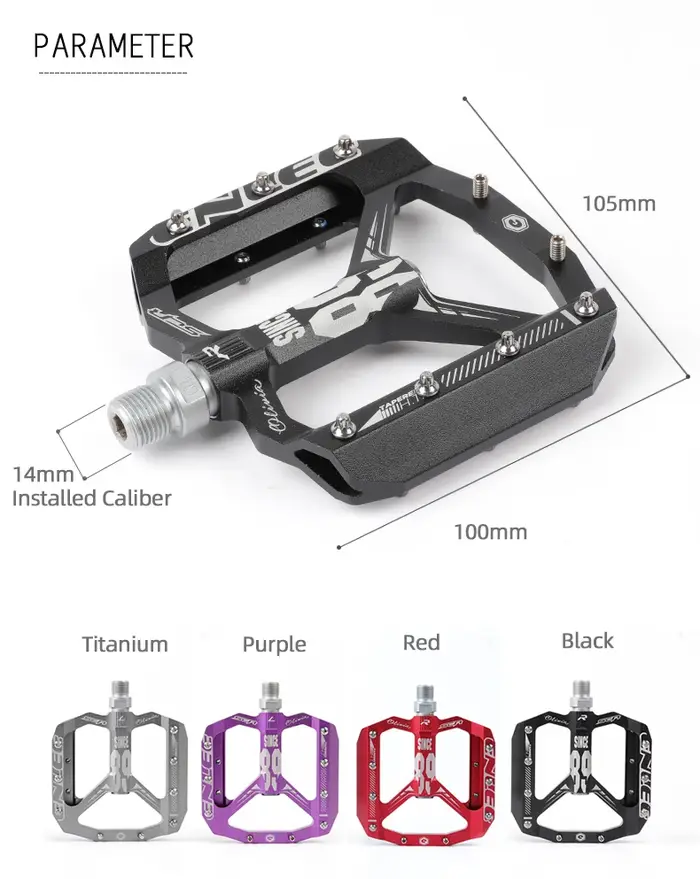 Pédale de vélo de montagne ultralégère L7U