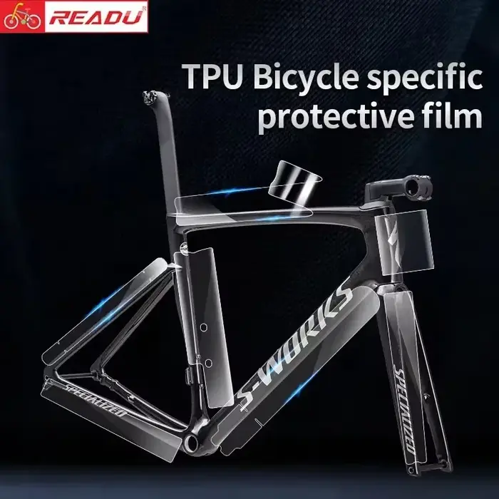 Protecteur anti-rayures pour cadre de vélo de route