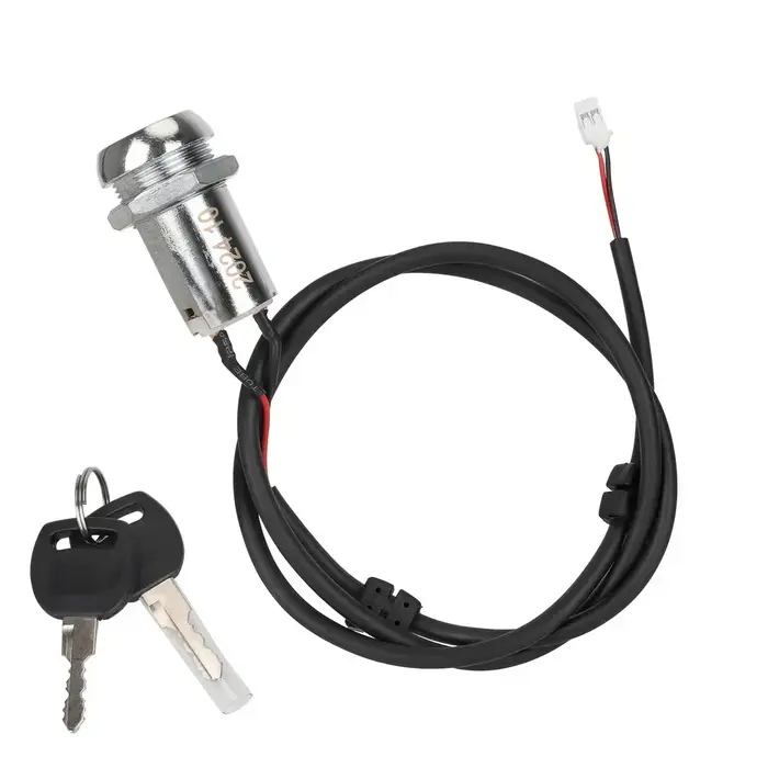 Serrure d'allumage étanche pour Scooter électrique, avec 2 clés, pour scooter électrique KuKirin G4,