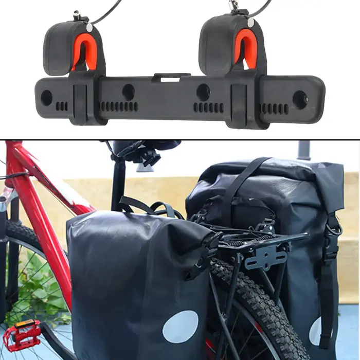 Clip de fixation réglable pour sacoche de vélo