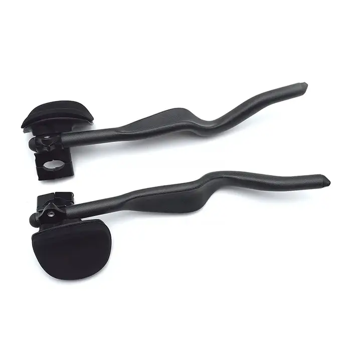 Vélo de route Triathlon temps d'essai 3K repose-vélo entièrement en carbone guidon TT 35 ° Pour extension