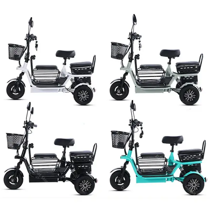 Tricycle électrique pliant pour adultes
