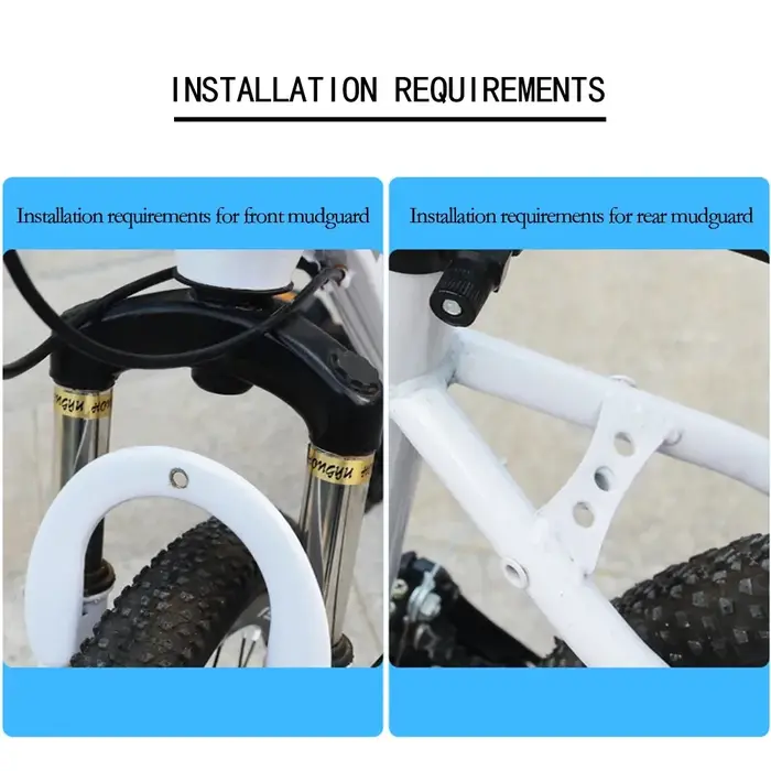 Garde-boue de vélo de route de montagne 700C