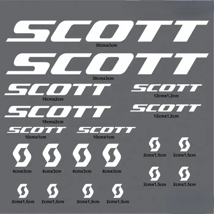 Logos Bicicleta VTT autocollant cadre décoration étanche route vélo cadre décalcomanies vtt accessoi