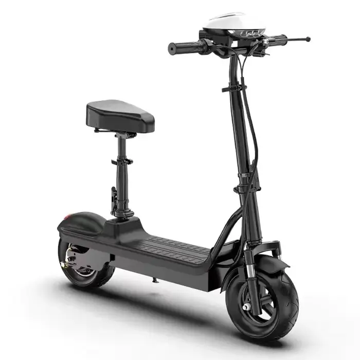 Trottinette Électrique Pliable 10 Pouces 24V12A pour Hommes et Femmes, Véhicule Décontracté à Batter