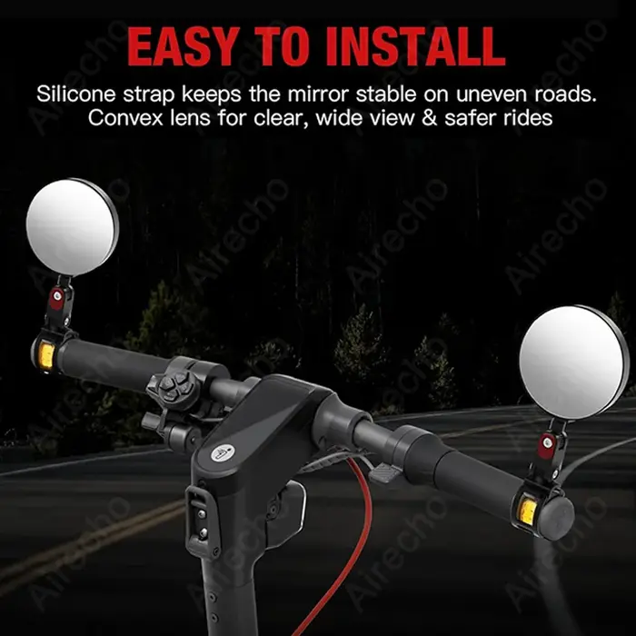 Rétroviseur de scooter pour iScooter tous modèles i9/ix3/i9max/ix4/ix5s/ix7pro/ix8/i10/i9M/F2/F7/W5/W7/W8/W9/A14 réglable