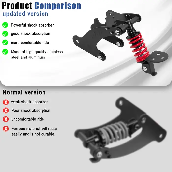 Kit de Suspension arrière pour Scooter électrique Xiaomi M365 1S pro pro2