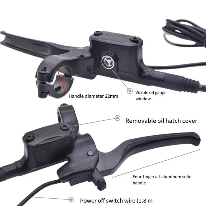 2pin SM véhicule électrique Ebike pompe de frein hydraulique vélo