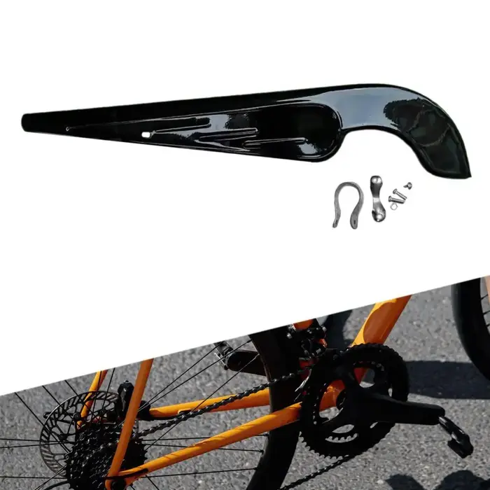 Couvercle de chaîne de vélo en métal