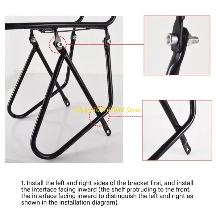 R53E Bugage Travels Transporters Rack Mountain Bicycles Cycling Equipment Front Stand