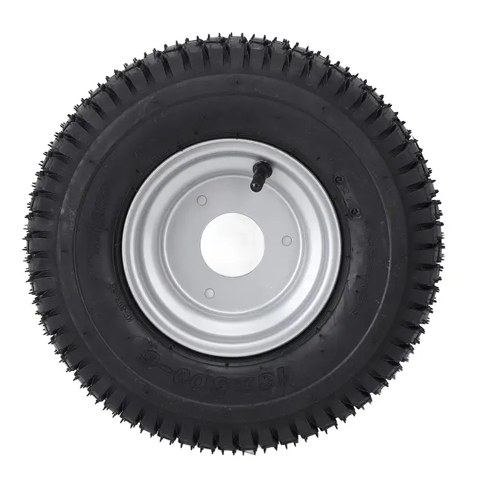 Pneu 13x5.00-6 avec jante, tubeless, traction améliorée, antidérapant, tout-terrain, pour ATV, quad,