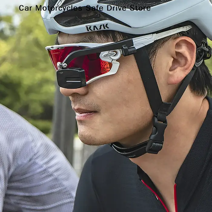 Lunettes de cyclisme avec rétroviseur