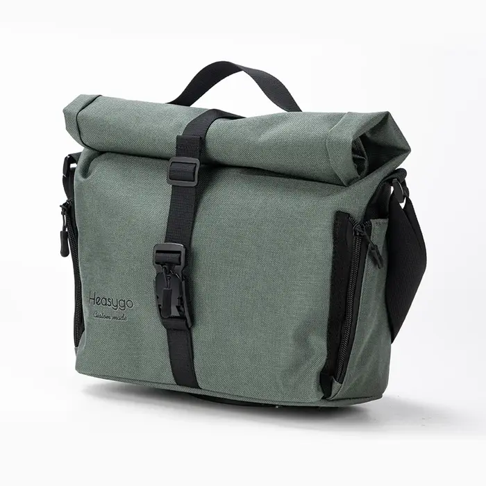Heasygo 2517 sac de vélo adapté au vélo pliant Brompton Dahon avec nez de cochon, sac multifonctionn