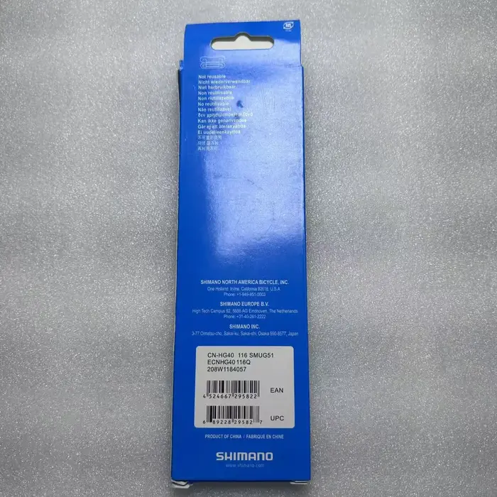 Chaîne de vélo Shimano CN-HG40 8 vitesses