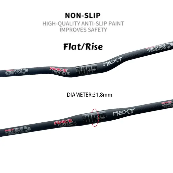 Guidon de vélo de montagne Race Face Next 3K/Matte Carbon