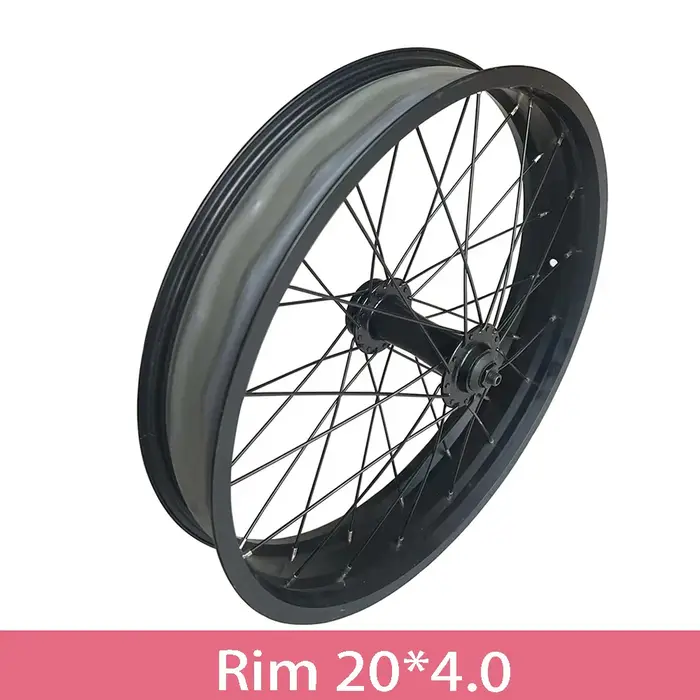 Roue avant de vélo Fat Bike 20x4.0 avec moyeu à double roulement