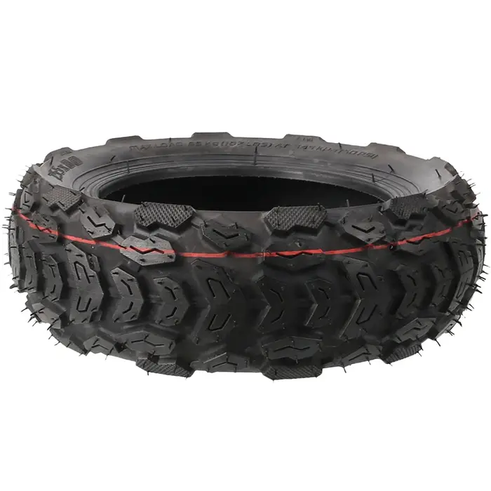 Pneus tubeless tout-terrain 255x80 10x3.0 80/65-6 couleur blanc haute qualité pour scooter électrique et usage urbain ou aventure